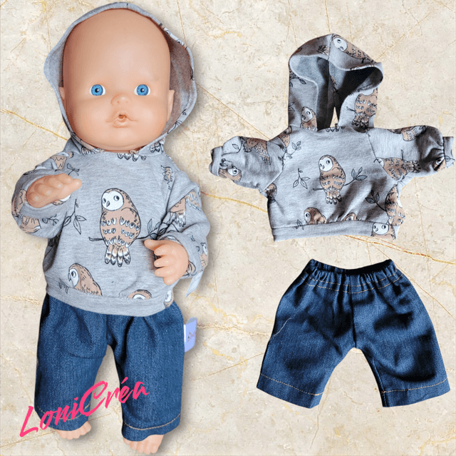 Sweat Hibou & Pantalon 