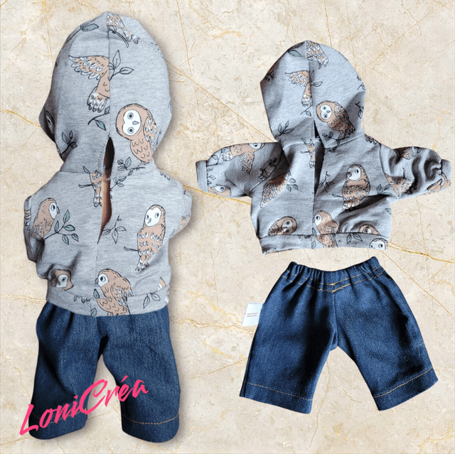 Sweat Hibou & Pantalon 