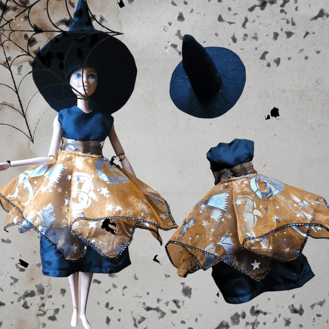 Halloween Robe & Chapeau