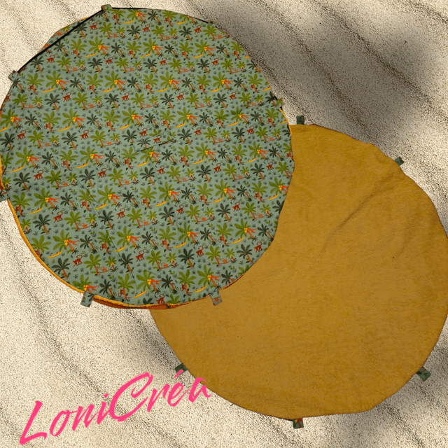 Tapis Pieds au sec "Palmier"