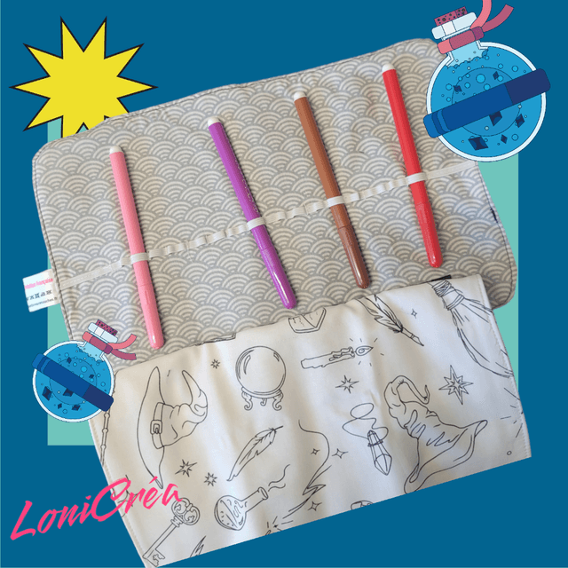 Trousse à colorier "magie"