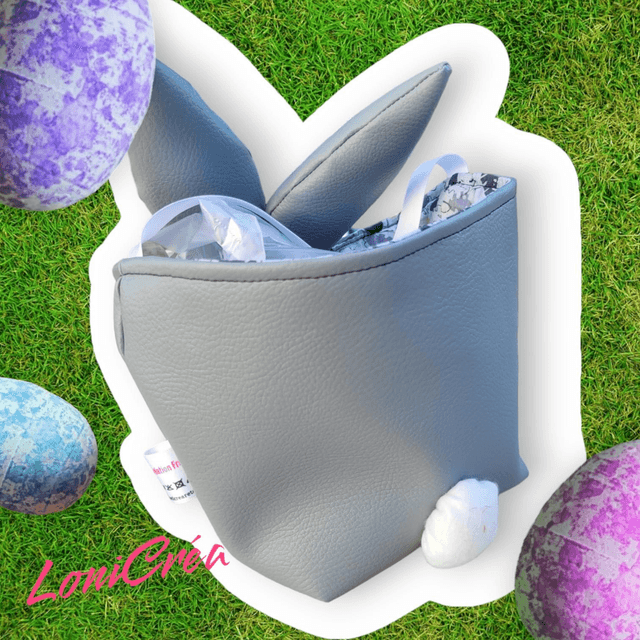 Panier Lapin "Gris"