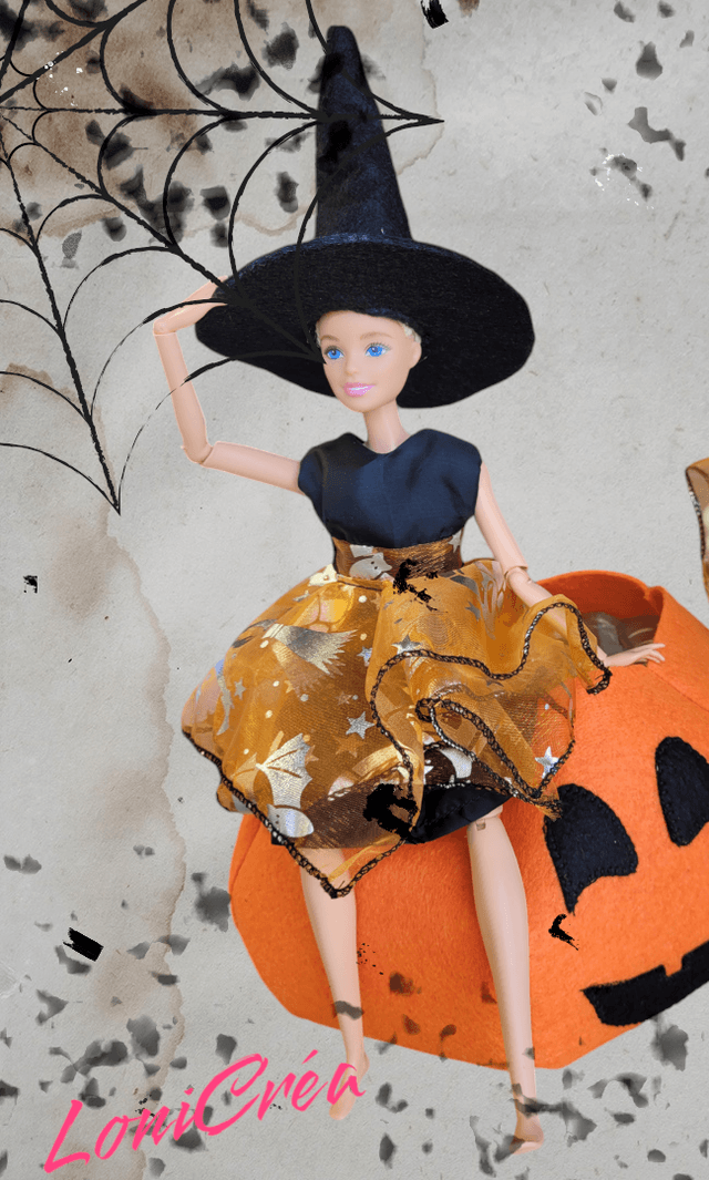 Halloween Robe & Chapeau