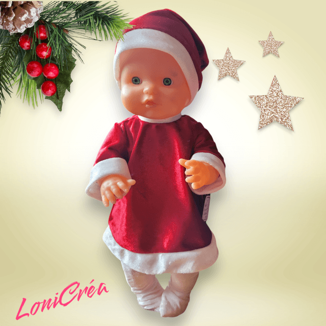 Robe de Noël, Bonnet & Collant