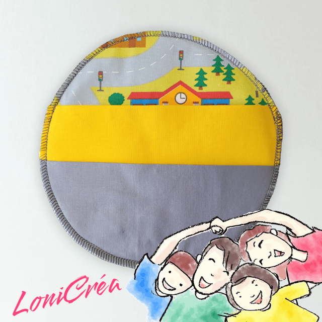 Porte Carte Rond "Circuit"